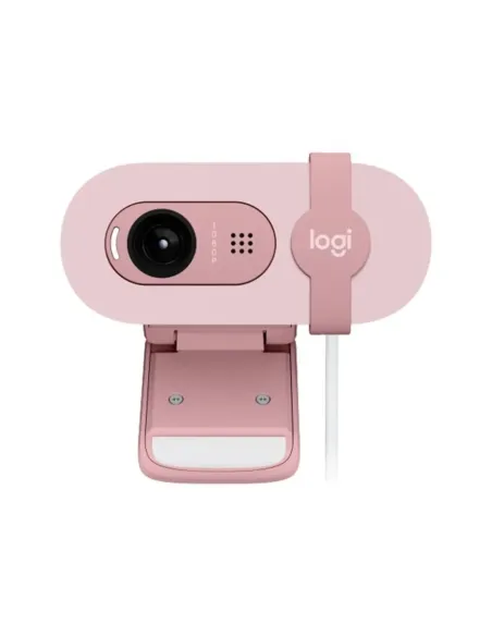 Webcam logitech brio 100 rosado full hd -  usb