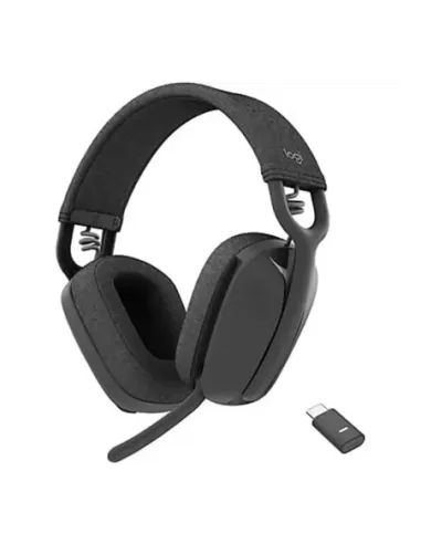 Auricular logitech zone vibe inalambrico negro
