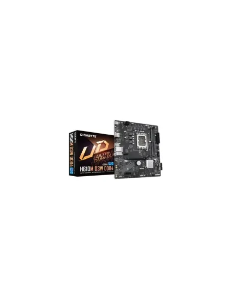 Placa Base Gigabyte H610M D3W DRR4 Socket 1700/ DDR4/ PCIe 4.0/ Micro ATX