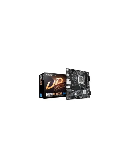 Placa Base Gigabyte H610M D3W Socket 1700/ DDR5/ PCIe 4.0/ Micro ATX