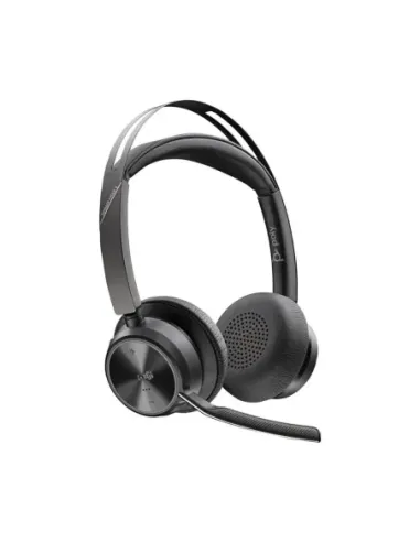 Auriculares poly voyager focus 2 inalambrico negro