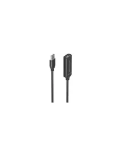 Cable Alargador USB 2.0 Aisens A101-0915/ USB Macho - USB Hembra/ 10m/ Negro