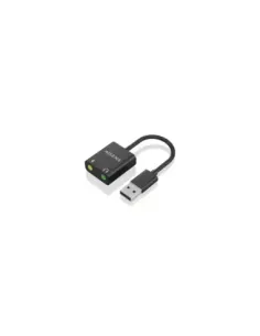 Tarjeta de Sonido Aisens A106-0769/ USB Macho - 2xJack 3.5 Hembra
