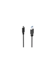 Cable USB 3.1 Tipo-C Aisens A107-0860/ USB Tipo-C Macho - USB Macho/ 10Gbps/ 2m/ Negro