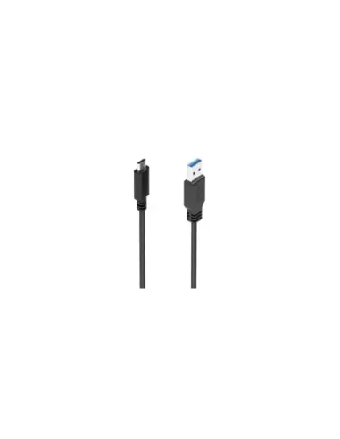 Cable USB 3.1 Tipo-C Aisens A107-0860/ USB Tipo-C Macho - USB Macho/ 10Gbps/ 2m/ Negro
