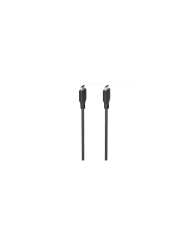 Cable USB 3.2 Tipo-C Aisens A107-0874 20GBPS 5A 100W/ USB Tipo-C Macho - USB Tipo-C Macho/ Hasta 100W/ 20Gbps/ 2m/ Gris