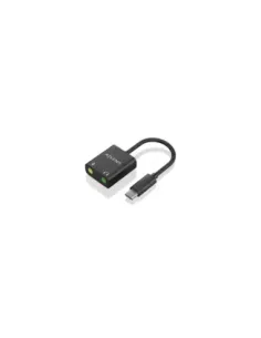 Tarjeta de Sonido Aisens A109-0767/ USB-C Macho - 2xJack 3.5 Hembra
