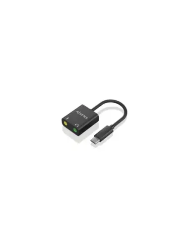 Tarjeta de Sonido Aisens A109-0767/ USB-C Macho - 2xJack 3.5 Hembra