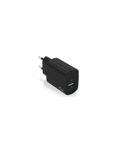 Cargador de Pared Aisens A110-0755/ 1xUSB Tipo-C/ 1xUSB/ 20W