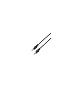 Cable Estéreo Aisens A128-0144/ Jack 3.5 Macho - Jack 3.5 Macho/ Hasta 0.1W/ 10m/ Negro