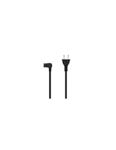 Cable Alimentación Forma 8 Aisens A132-0599/ CEE7/16 Macho - C7 Hembra/ Hasta 1500W/ 3m/ Negro