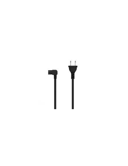 Cable Alimentación Forma 8 Aisens A132-0599/ CEE7/16 Macho - C7 Hembra/ Hasta 1500W/ 3m/ Negro