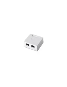 Roseta de Superficie Aisens A139-0304/ Cat.6/ 2 Tomas