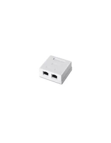 Roseta de Superficie Aisens A139-0304/ Cat.6/ 2 Tomas