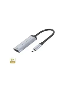 Adaptador usb tipo c a hdmi 8k conceptronic 8k 15cm -  macho - hembra