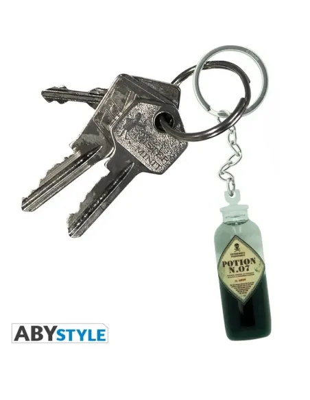 Llavero 3d  abystyle harry potter pocion nº07