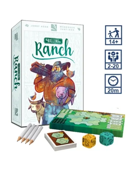 Venta online de Juego de mesa rolling ranch en español a 12,52 €. Compra Juego de mesa rolling ranch en español