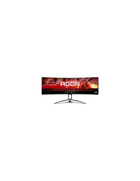 Monitor Gaming Ultrapanorámico Curvo AOC Agon AG493UCX2 48.8"/ Dual QHD/ 1ms/ 165Hz/ VA/ Multimedia/ Negro