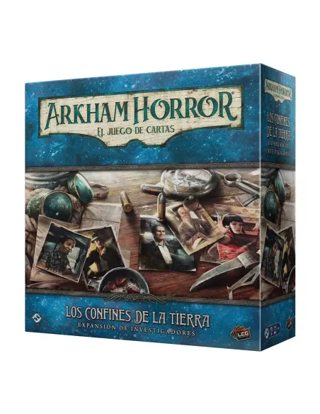 Juego de mesa arkham horror los confines de la tierra expansion investigadores pegi 14