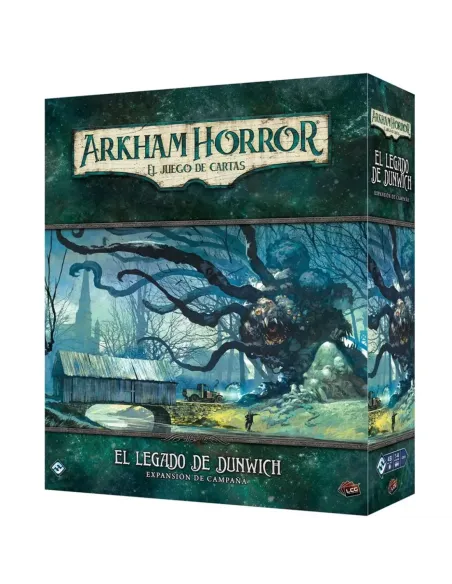 Juego de mesa arkham horror : el legado de dunwich exp. campaña pegi 14