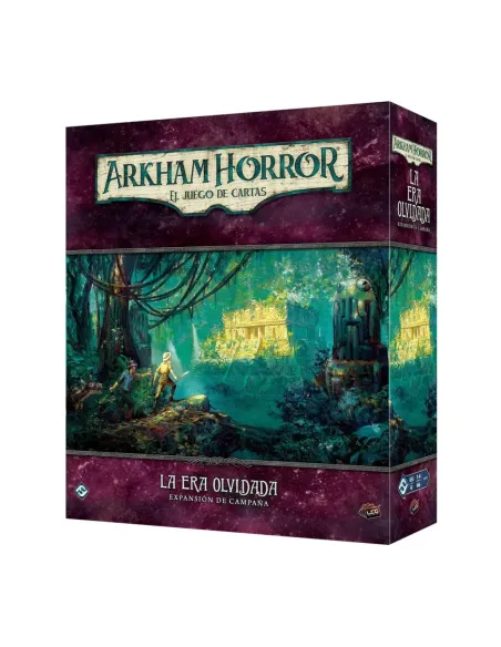 Juego de mesa arkham horror lcg la era olvidada expansion campaña edad recomendada 14