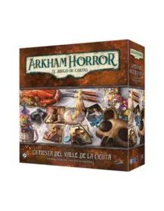 Juego de mesa arkham horror lcg la fiesta del valle de la cicuta expansion investigadores edad recomendada 14 años