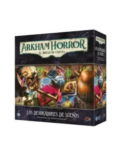 Juego de mesa arkham horror lcg los devoradores de sueños expansion investigacion edad recomendada 14 años