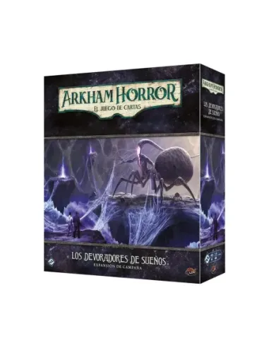 Juego de mesa arkham horror lcg los devoradores de sueños expansion campaña edad recomendada 14 años