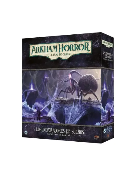 Juego de mesa arkham horror lcg los devoradores de sueños expansion campaña edad recomendada 14 años