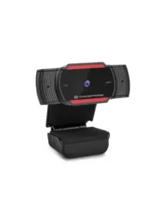 Webcam fhd conceptronic amdis04r - 1080p -  usb - 30 fps - angulo vision 65º - foco fijo - microfono integrado