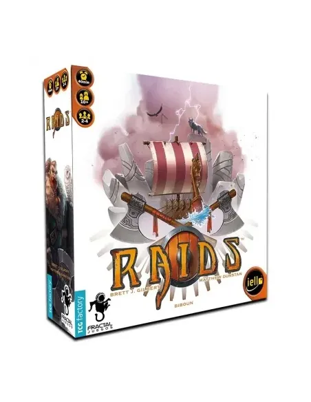 Juego de mesa raids vikingos pegi 10