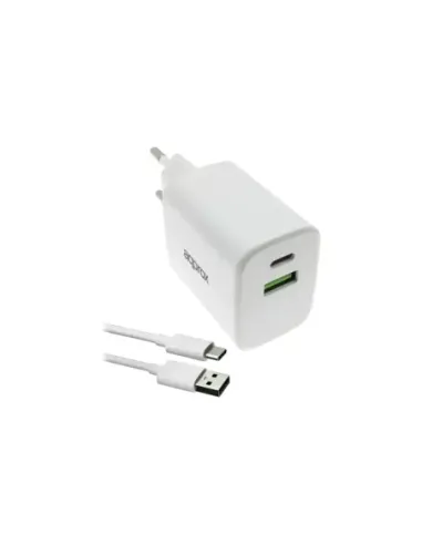 APPROX CARGADOR 35W QC 1 X USB A+ 1 X USB C+CABLE