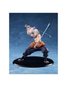 Figura aniplex demon slayer kimetsu no yaiba inosuke hashibira con & sin mascara de jabali