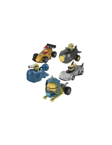 Figura vehículos minions 1 unidad aleatoria