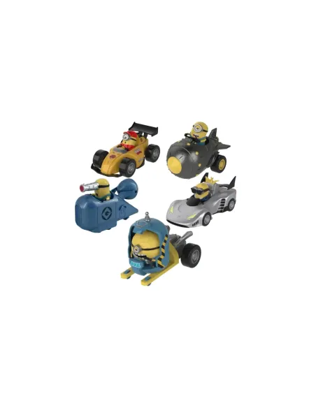 Figura vehículos minions 1 unidad aleatoria