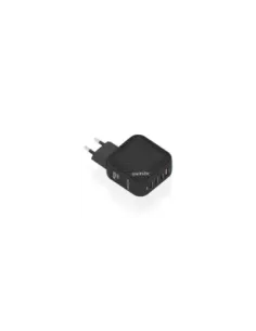 Cargador de Pared GaN Aisens ASCH-100W4P029-BK/ 3xUSB Tipo-C/ 1x USB/ 100W