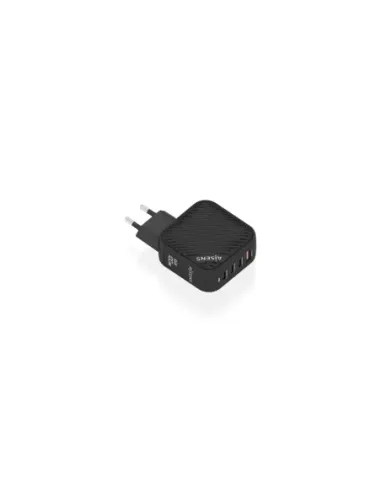 Cargador de Pared GaN Aisens ASCH-100W4P029-BK/ 3xUSB Tipo-C/ 1x USB/ 100W