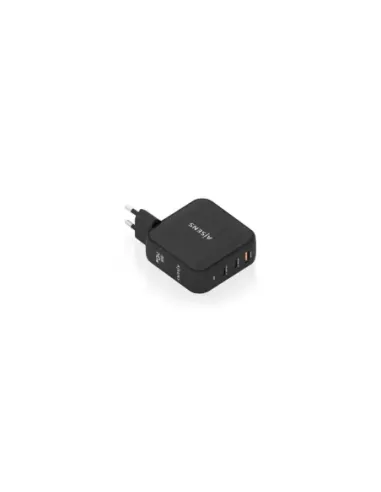 Cargador de Pared GaN Aisens ASCH-140W3P031-BK/ 2xUSB Tipo-C/ 1xUSB/ 140W