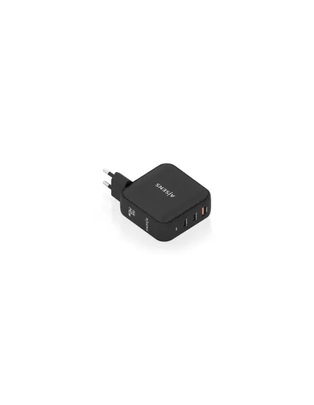 Cargador de Pared GaN Aisens ASCH-140W3P031-BK/ 2xUSB Tipo-C/ 1xUSB/ 140W