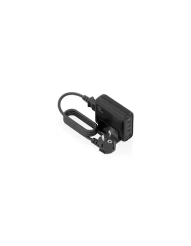 Cargador Sobremesa GaN Aisens ASCH-140W4P056-BK/ 3xUSB Tipo-C/ 1xUSB/ 140W