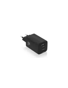 Cargador de Pared GaN Aisens ASCH-65W3P042-BK/ 2xUSB Tipo-C/ 1xUSB/ 65W