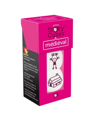 Juego de mesa story cubes medieval pegi 8