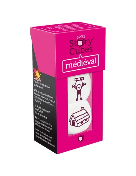 Juego de mesa story cubes medieval pegi 8