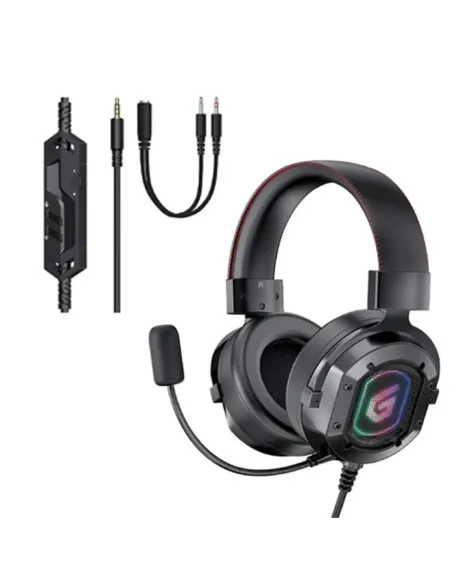 Auricular gaming conceptronic athan03b - jack 3.5mm - microsoft - rgb