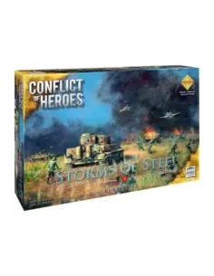 Juego de mesa conflict of heroes storms of steel 3ª edicion edad recomendada 14 años idioma ingles