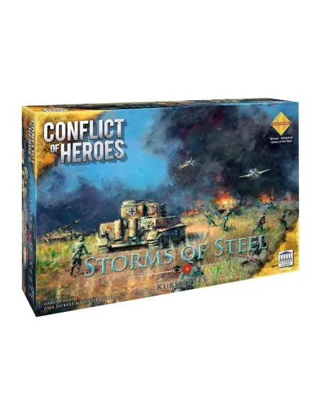 Juego de mesa conflict of heroes storms of steel 3ª edicion edad recomendada 14 años idioma ingles