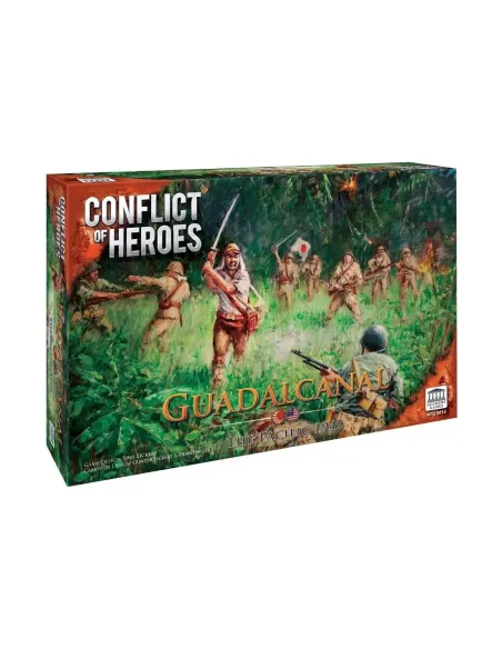 Juego de mesa conflict of heroes guadalcanal pacific 1942 edad recomendada 13 años idioma ingles