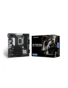 Placa base biostar b760mxc pro matx -  4xddr5 -  8x sata3 lga 1700