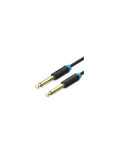 Cable Mono Vention BAABJ/ Jack 6.5 Macho - Jack 6.5 Macho/ 5m/ Negro