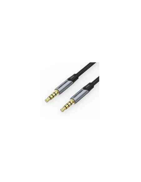 Cable Estéreo Vention BAQHG/ Jack 3.5 Macho - Jack 3.5 Macho/ 1.5m/ Gris